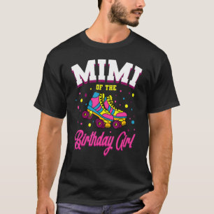 Camiseta Mimi Da Rapariga De Aniversário Skates De Cilindro