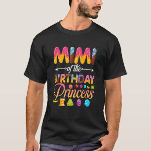 Camiseta Mimi Da Rosquinha De Aniversário Da Princesa de An