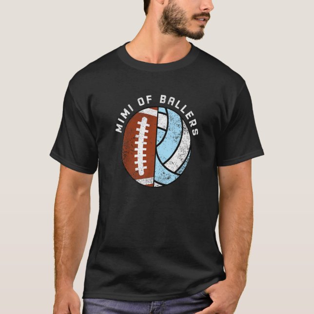 Camiseta Mimi De Ballers Engraçada Mimi Pré (Frente)