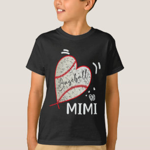 Camiseta Mimi de beisebol Família Correspondência Jogadores