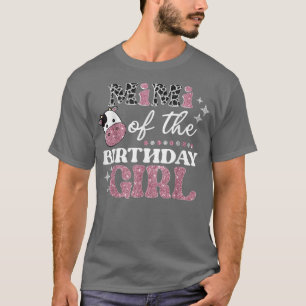 Camiseta Mimi Do Aniversário Para Fazenda De Vaca Menina