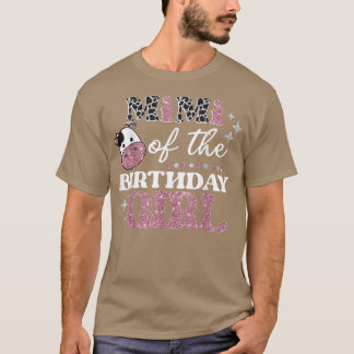 Camiseta Mimi Do Aniversário Para Fazenda De Vaca Menina