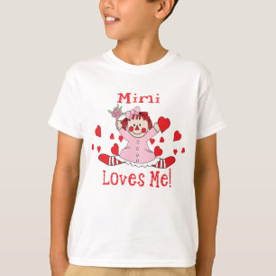 Camiseta Mimi mim do amor boneca de pano