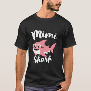 Camiseta Mimi Shark Madame Day Vovó Engraçada