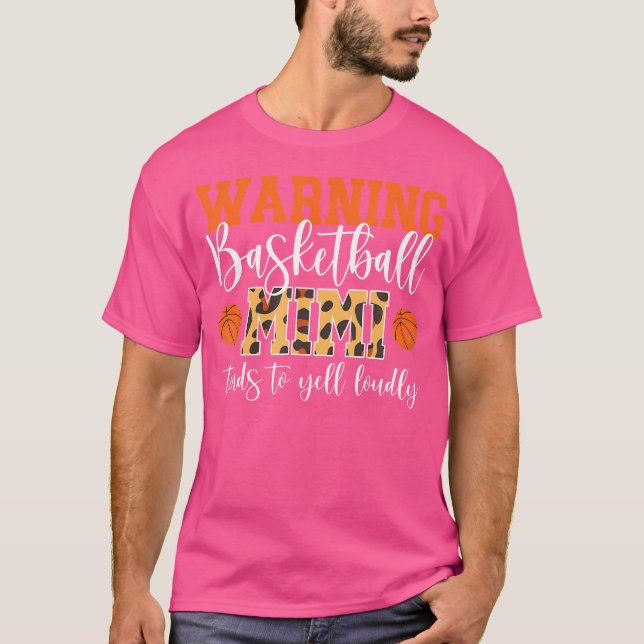 Camiseta Mimi Yell, jogador de basquetebol (Frente)