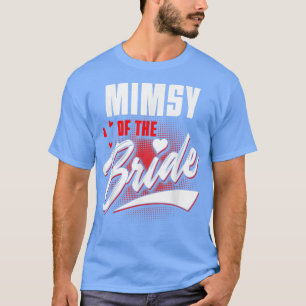 Camiseta Mímia De Festa de casamento Noiva Correspondente A