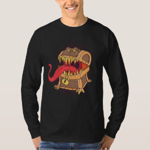 Camiseta Mimic Dice Chest D20 Treasure Tabletop Game Rpg G