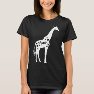 Camiseta Mimsy Giraffe Avós Dia Safari Zoo Avô