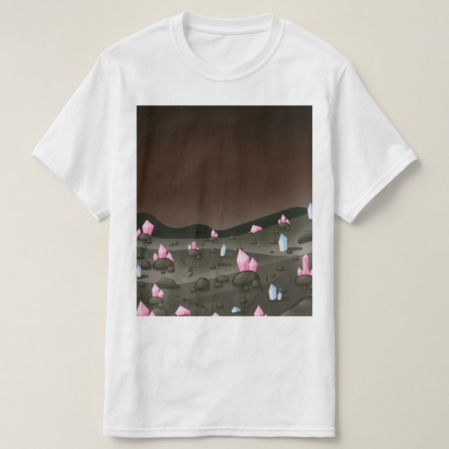Camiseta Mina de Diamantes (Frente do Design)