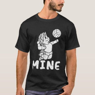 Camiseta Mina de Voleibol Unicorn Beach