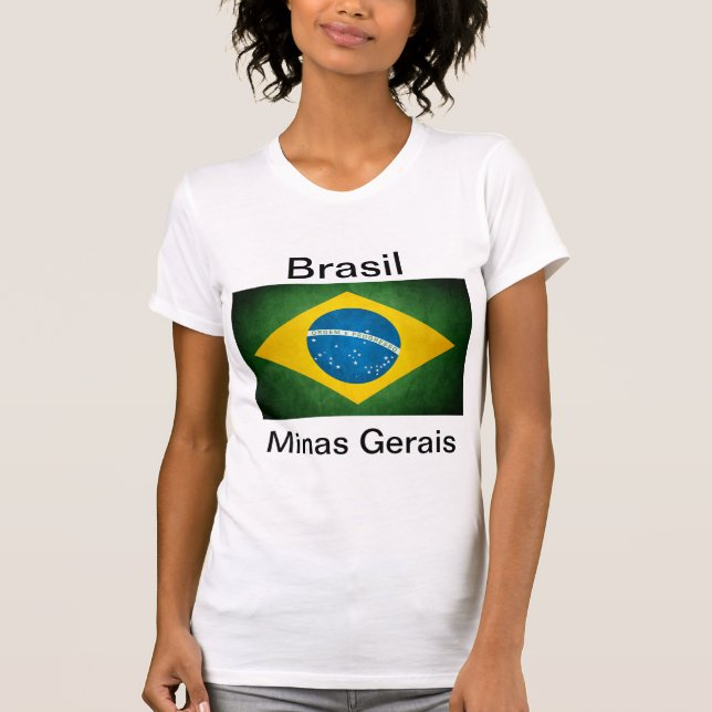 Camiseta Minas Gerais Brasil (Frente)