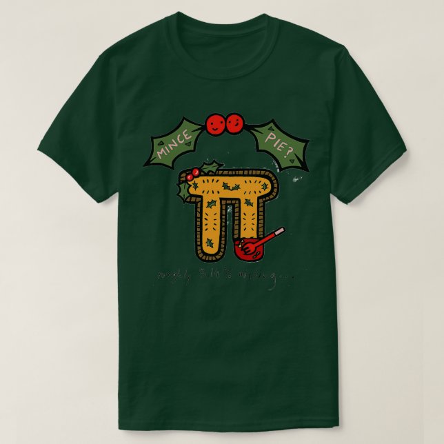 Camiseta Mince de Natal (Frente do Design)