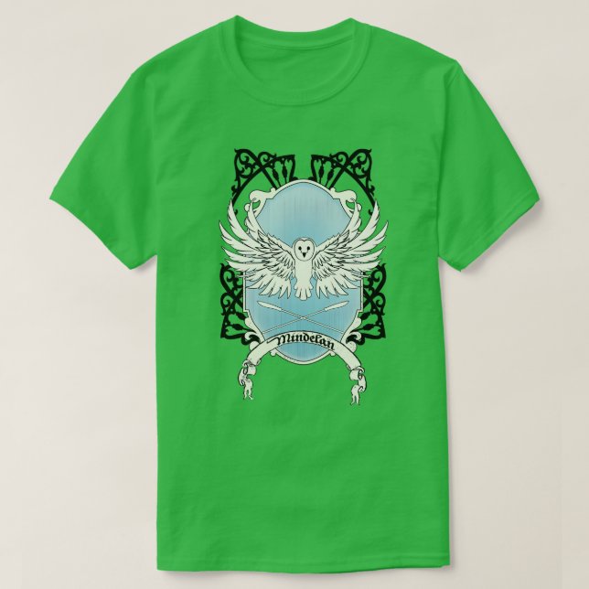 Camiseta Mindelan Crest (Frente do Design)