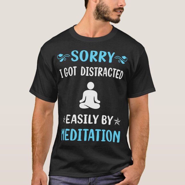 Camiseta Mindful De Mendência Distraída (Frente)