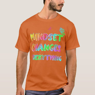 Camiseta Mindset Altera Toda Declaração de Motivação