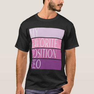 Camiseta Mindset Casual Vestida Mão Vestida Meu Pó Favorito