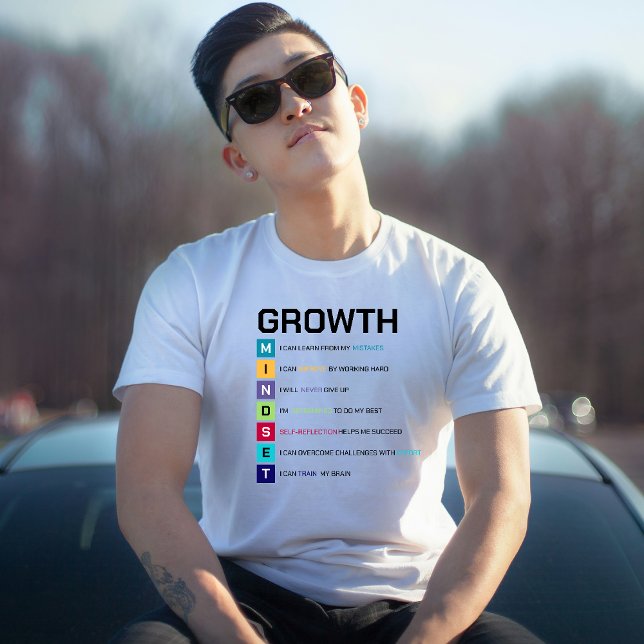 Camiseta Mindset de Crescimento (stylish growth.)