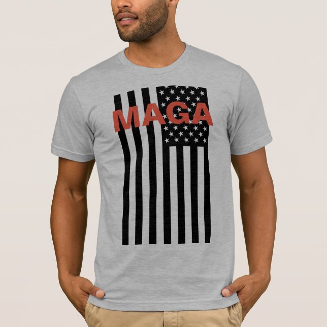 Camiseta Mindset de MAGA - faça o excelente de América (Frente)