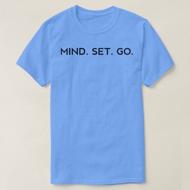 Camiseta Mindset Mentset de Crescimento Slogan Sala de aula (Frente do Design)