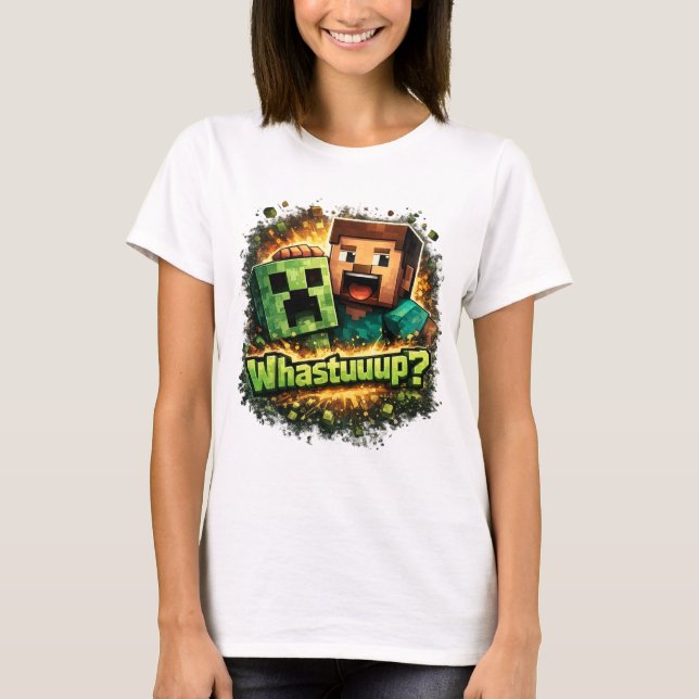 Camiseta Minecraft (Frente)