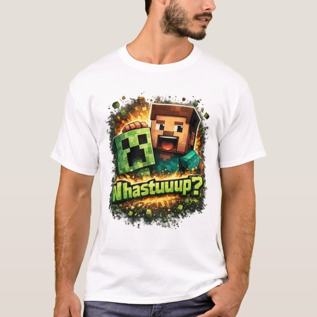 Camiseta Minecraft (Frente)