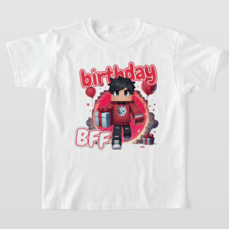 Camiseta Minecraft Aphmau, Birthday BFF, BF, Legal Boy Aaro