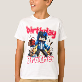Camiseta Minecraft Aphmau, Irmão Birthday, Ein Legal, Garot