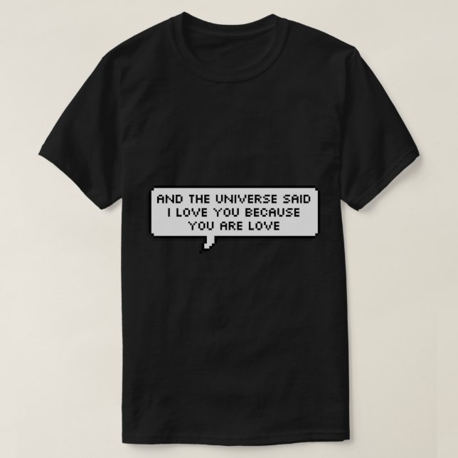 Camiseta minecraft end poem ) (Frente do Design)