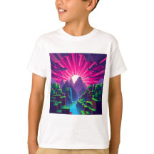 Minecraft Pixelelet Sobre Montanhas Bloqueadas