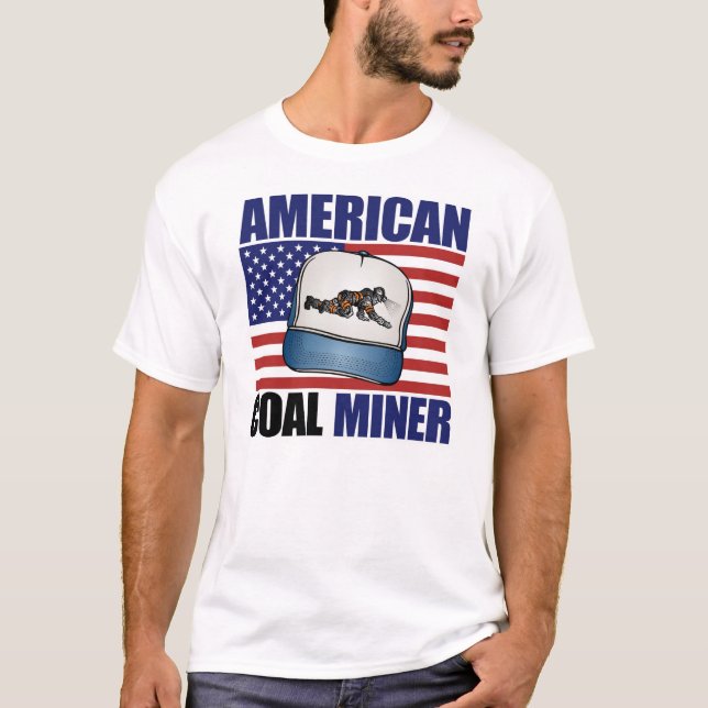 CAMISETA MINEIRO DE CARVÃO AMERICANO (Frente)