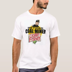 CAMISETA MINEIRO DE CARVÃO APOSENTADO