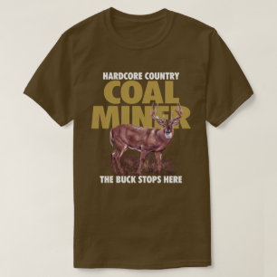 Camiseta Mineiro de carvão HARDCORE COUNTRY