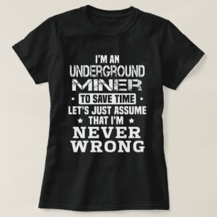 Camiseta Mineiro Subterrâneo