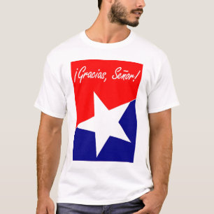 Camiseta Mineiros chilenos Gracias, Señor! ESPANHOL do 95:4