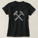 Camiseta Mineração De Cinzas De Hammer E De Pick Vintage (Frente do Design)