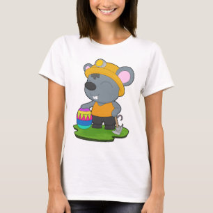 Camiseta Mineração de Páscoa de Rato