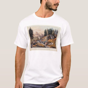 Camiseta Mineração Dourado em Califórnia