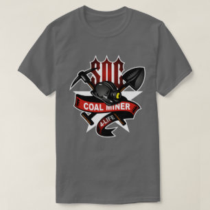 CAMISETA MINERADOR DE CARVÃO 4-LIFE 