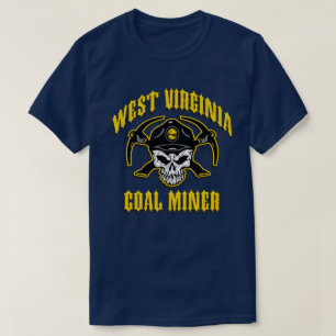 CAMISETA MINERADOR DE CARVÃO DA VIRGÍNIA OCIDENTAL