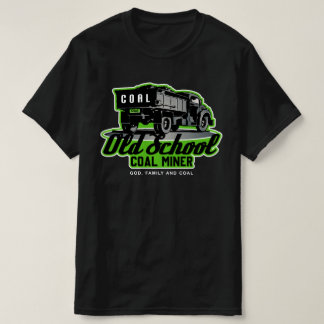 CAMISETA MINERADOR DE CARVÃO ESTILO CLÁSSICO