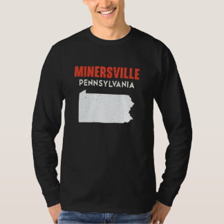 Camiseta Minersville Pennsylvania USA State America Travel