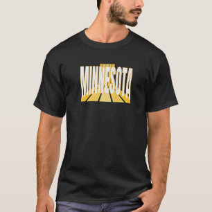 Camiseta Minesotano Roxo e Amarelo Minesota Retro Strike