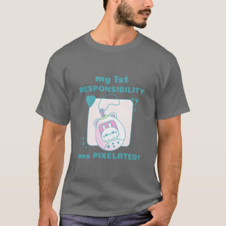 Camiseta minha 1ª Responsabilidade era Pielated Rabbit Game