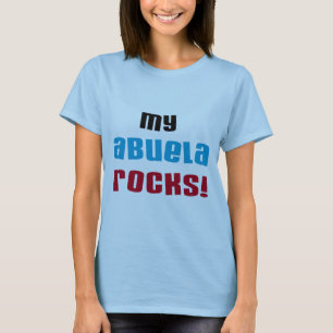 Camiseta Minha Abuela Rocks T-shirts e presentes