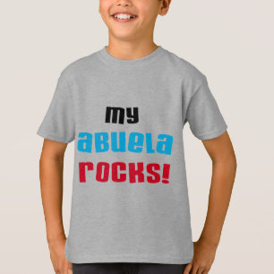 Camiseta Minha Abuela Rocks T-shirts e presentes
