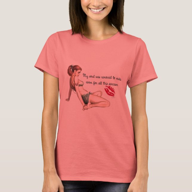 Camiseta Minha alma foi removida (Frente)