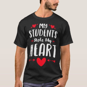 Camiseta Minha Alunos Roubaram Meu Coração Profess