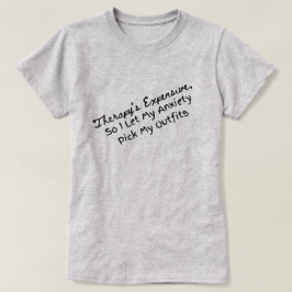 Camiseta Minha Ansiedade me apanha