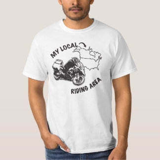 Camiseta Minha área de montada dos ADV locais - eu estive