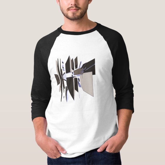 Camiseta Minha arte abstracta (Frente)